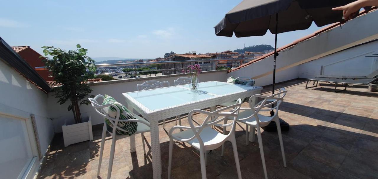Atico En Apartamentos O Grove Centro Kültér fotó