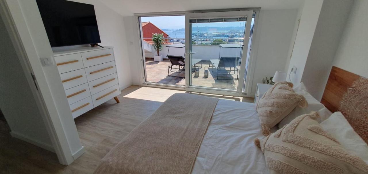 Atico En Apartamentos O Grove Centro Kültér fotó