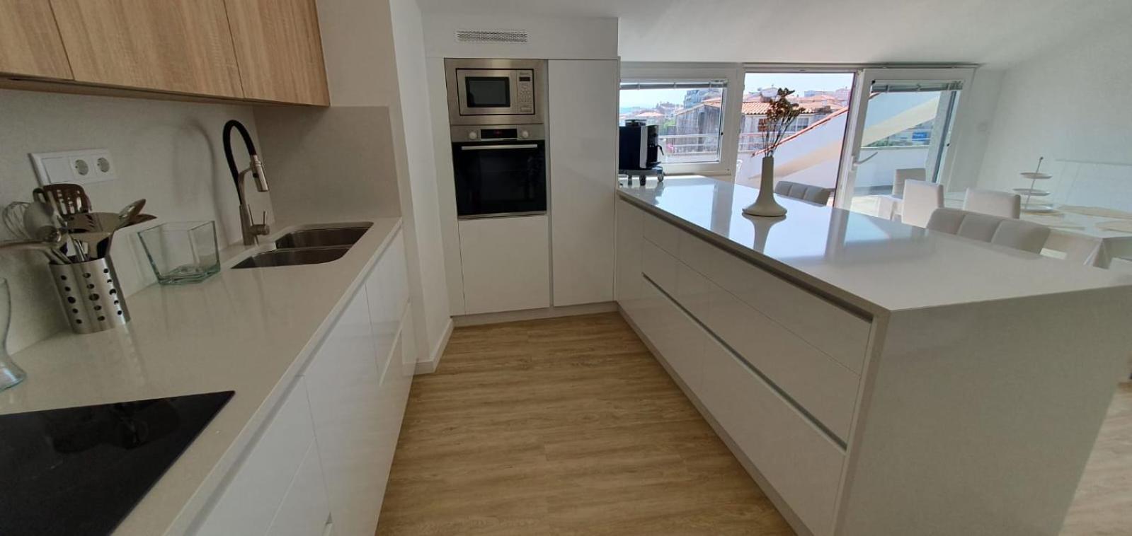 Atico En Apartamentos O Grove Centro Kültér fotó